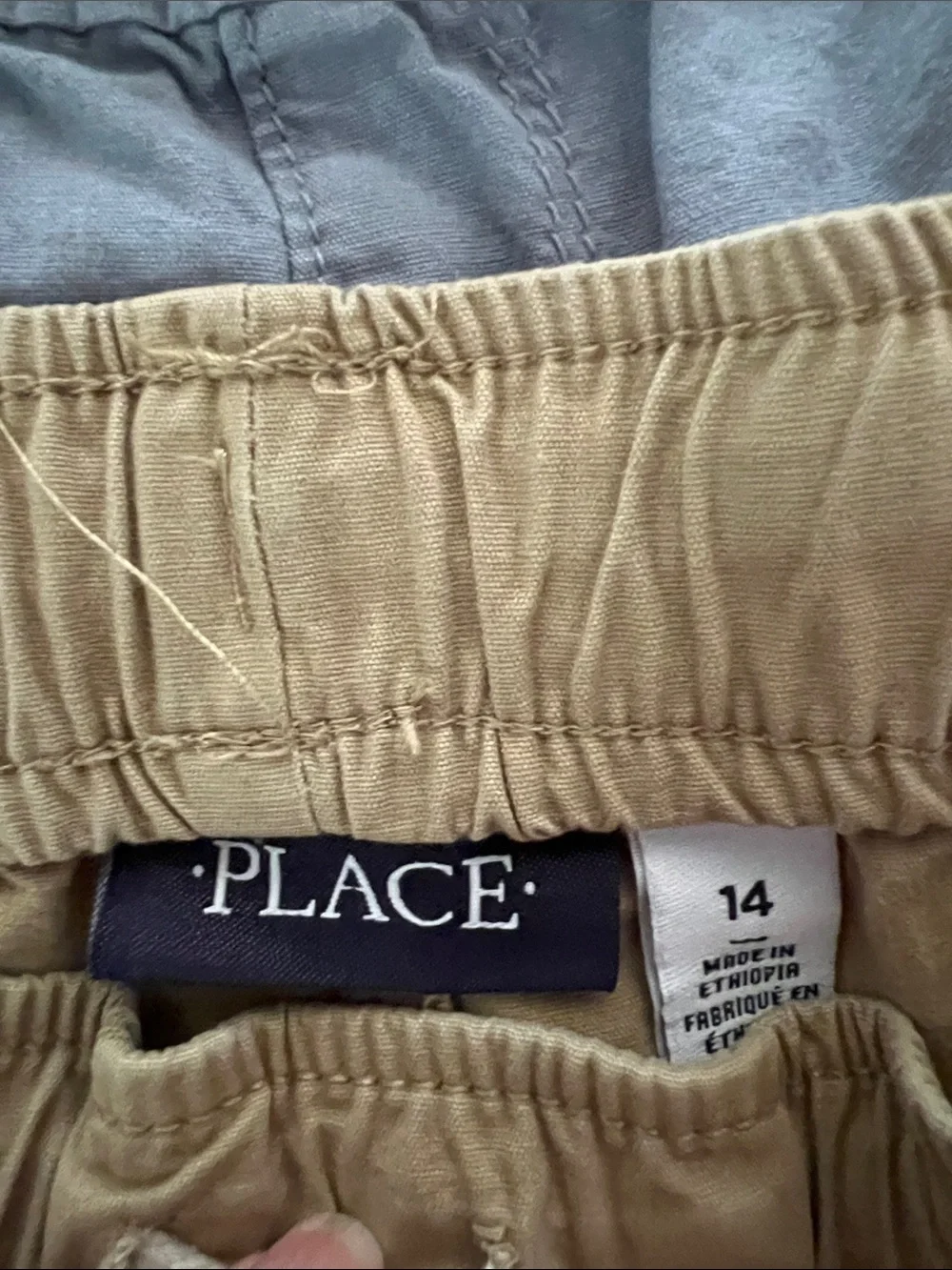 The Children's Place 3-Pack Pull-On Shorts - Tan, Light Blue, Navy